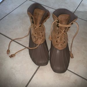 Lace-up Sperry Duck Boots